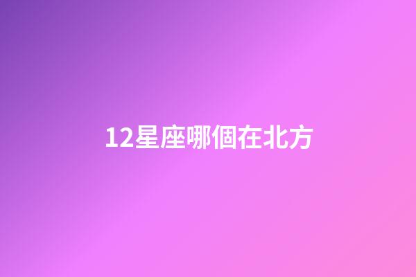 12星座哪個在北方-第1張-星座運(yùn)勢-玄機(jī)派