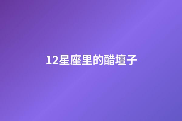12星座里的醋壇子-第1張-星座運勢-玄機派