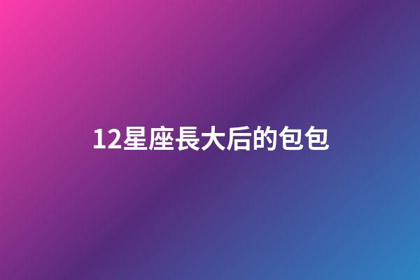12星座長大后的包包-第1張-星座運勢-玄機派