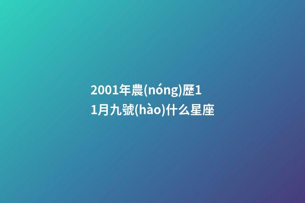 2001年農(nóng)歷11月九號(hào)什么星座-第1張-星座運(yùn)勢(shì)-玄機(jī)派