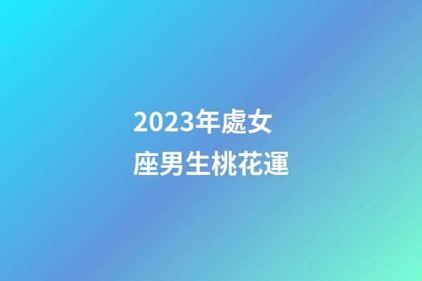 2023年處女座男生桃花運-第1張-星座運勢-玄機派