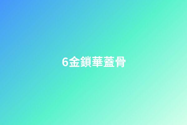 6.金鎖華蓋骨