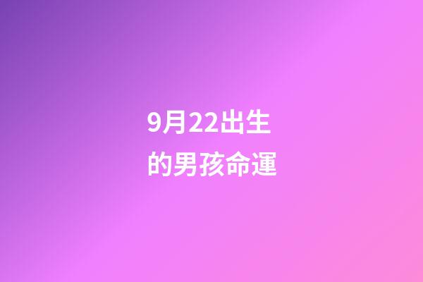 9月22出生的男孩命運(十二星座與“命中注定的對象”相遇的地方會是哪里呢？)-第1張-觀點-玄機派