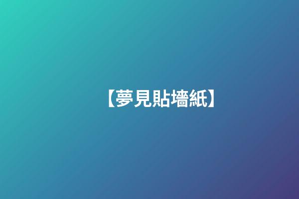 【夢見貼墻紙】