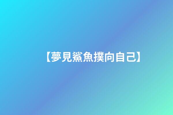 【夢見鯊魚撲向自己】