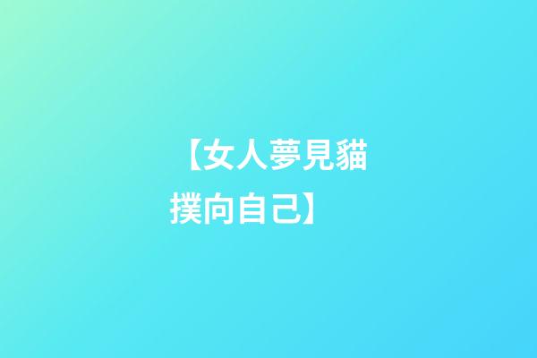 【女人夢見貓撲向自己】