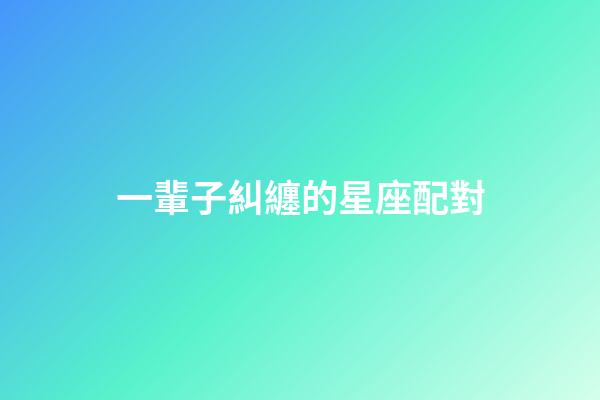 一輩子糾纏的星座配對-第1張-星座運勢-玄機派