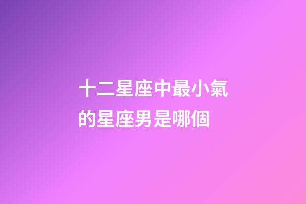 十二星座中最小氣的星座男是哪個-第1張-星座運勢-玄機派