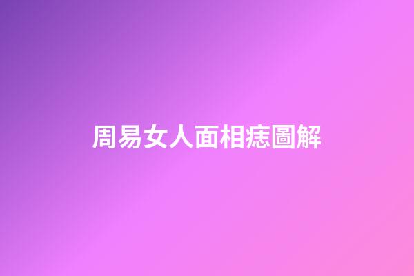 周易女人面相痣圖解