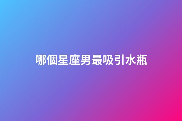 哪個星座男最吸引水瓶-第1張-星座運勢-玄機派