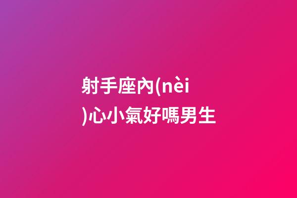 射手座內(nèi)心小氣好嗎男生-第1張-星座運勢-玄機派