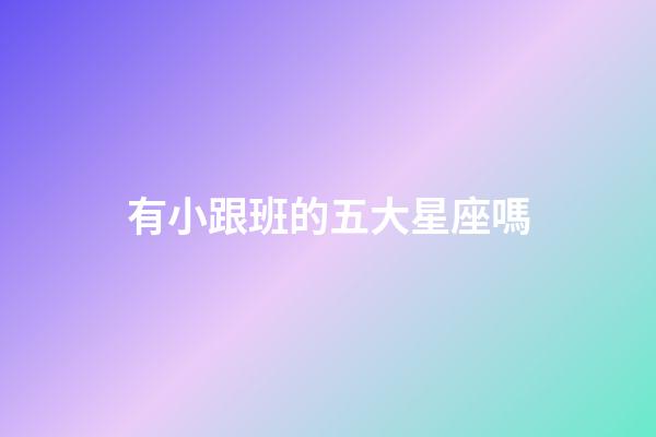 有小跟班的五大星座嗎-第1張-星座運勢-玄機派