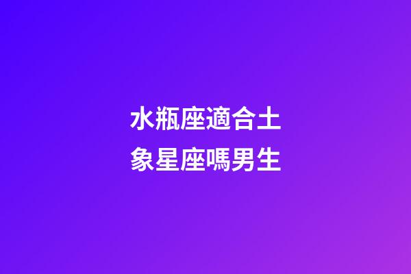 水瓶座適合土象星座嗎男生-第1張-星座運勢-玄機派