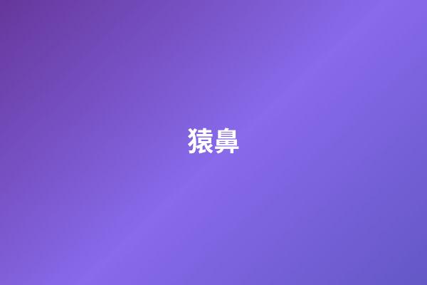 猿鼻