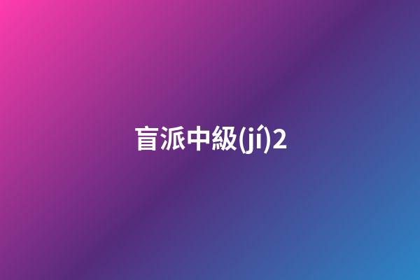 盲派中級(jí)2