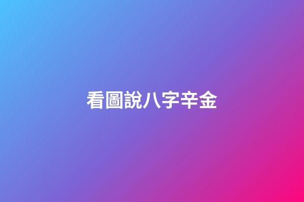 看圖說八字辛金