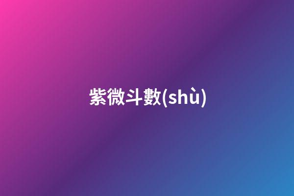 紫微斗數(shù)（為什么感覺紫薇比八字準(zhǔn)）-第1張-星座運(yùn)勢-玄機(jī)派