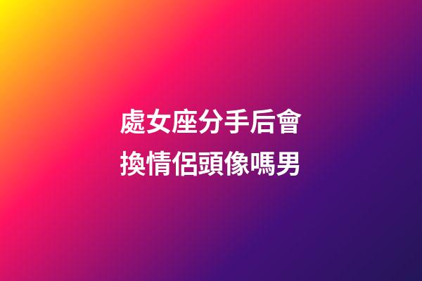 處女座分手后會換情侶頭像嗎男-第1張-星座運勢-玄機派
