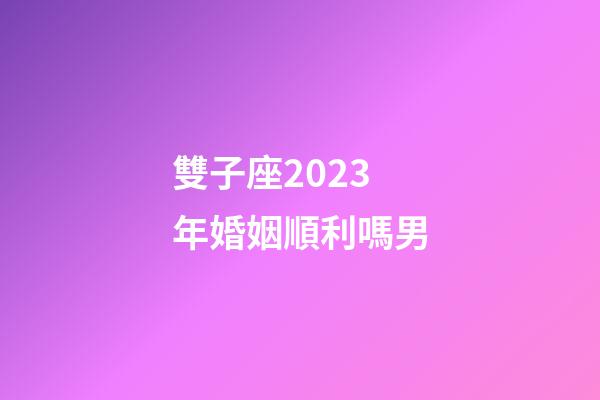 雙子座2023年婚姻順利嗎男-第1張-星座運勢-玄機派