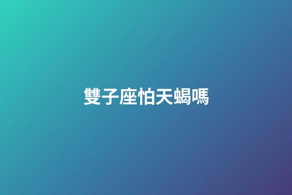 雙子座怕天蝎嗎-第1張-星座運(yùn)勢(shì)-玄機(jī)派