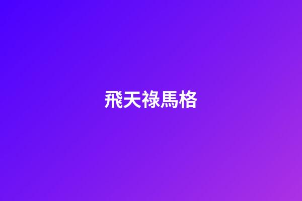 飛天祿馬格