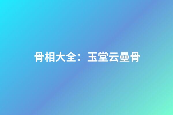 骨相大全：玉堂云壘骨
