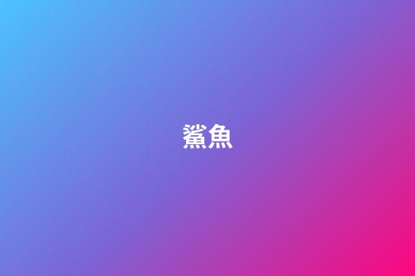 鯊魚