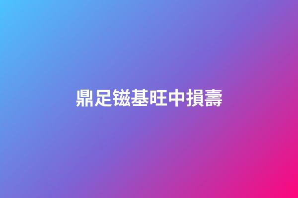 鼎足镃基旺中損壽